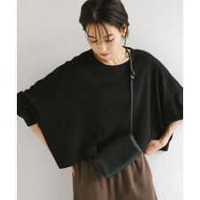 ソフトフライス 長袖 Tシャツ 《ショート丈 》evernavy エバーネイビー