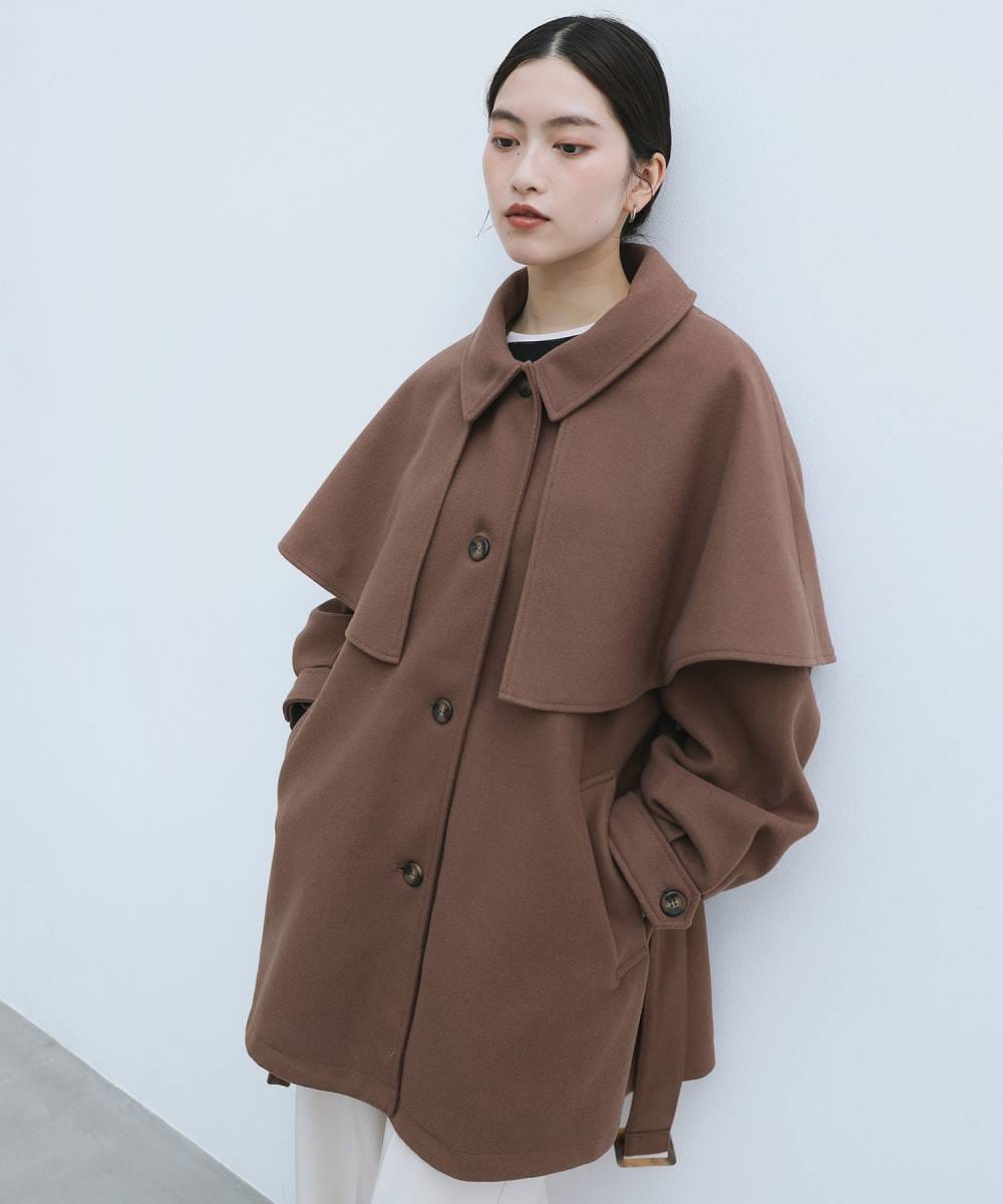 専用です！！【タグ付き】ショートトレンチコート　イエッカベッカ パイピングショートトレンチコート | イェッカ ヴェッカ(YECCA VECCA