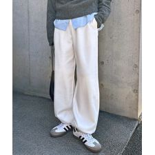 アンメ(ANME)のワンポイント ロゴ刺繍 スウェット パンツ