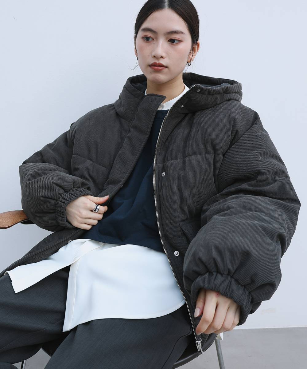 【完売品】タフタスタンドカラーダウン-撥水・ウォッシャブル- ブラック38 完売品】タフタスタンドカラーダウン-撥水・ウォッシャブル- ブラック