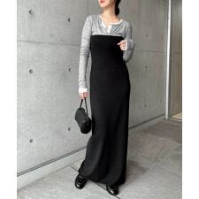 フリージア(Freesia)の2way ニット ロング ワンピース スカート Freesia フリージア