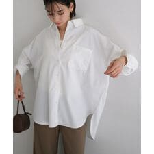 2way スリーブ 長袖 シャツ ブラウス evernavy エバーネイビー