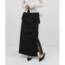 ラップ スカート付き 2way ロングスカート Freesia フリージア