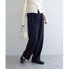 2タック スラックス ワイド パンツ