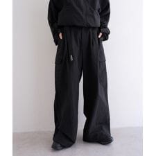 接触冷感 UVカット(UPF50＋) 撥水加工 ナイロン カーゴ パンツ ANME アンメ