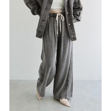 テンセル デニム イージー ワイドパンツ Freesia フリージア