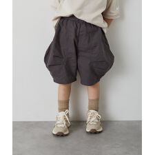 バルーン切り替えハーフパンツ
