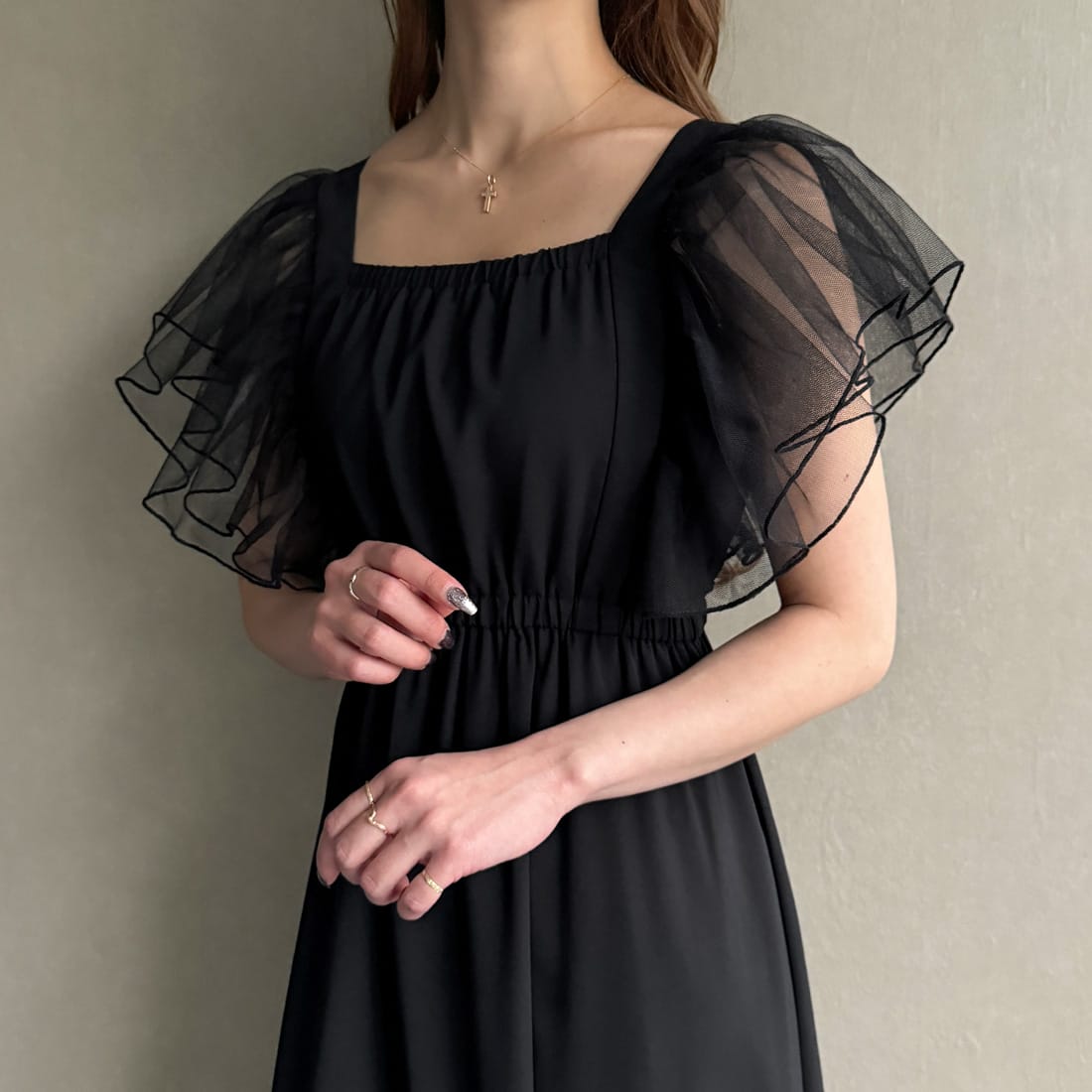 モスキーノ チープアンドシックMOSCHINO cheap&chic ギャザー