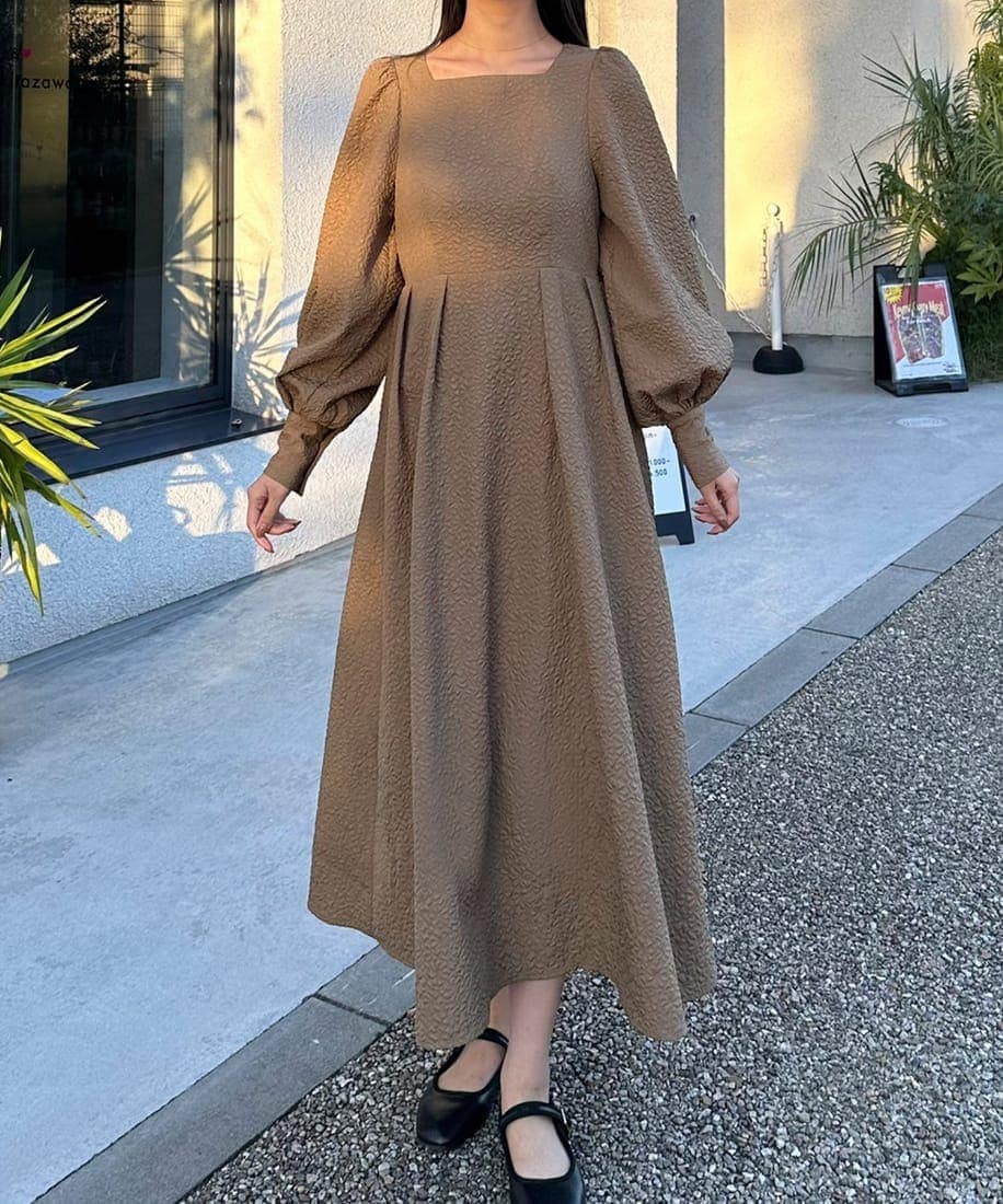 ジャガードワンピース＋オーガンジーボレロセット | ジェーバイ