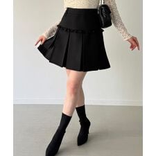 ジュノア(JUNOAH)のフリルボックスプリーツスカート