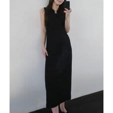 ジュノア(JUNOAH)のツイードIラインジャンパースカート