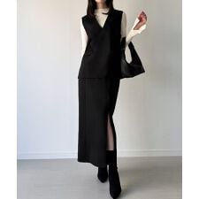 ジュノア(JUNOAH)のベストセットアップ3点セット（薄手・裏地なし）