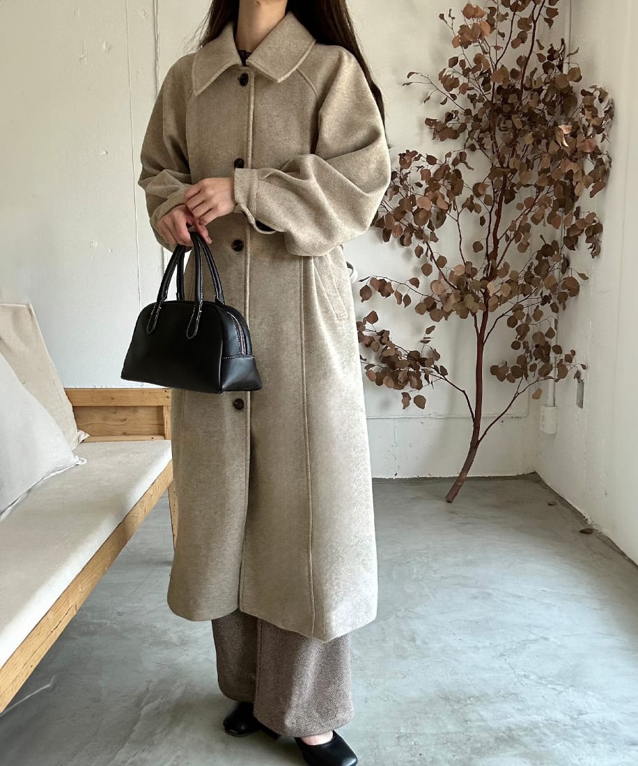 美品 マッキントッシュ　ロンドン　中綿キルティング　ウール　ステンカラーコート 美品 マッキントッシュロンドン中綿キルティングウールステン