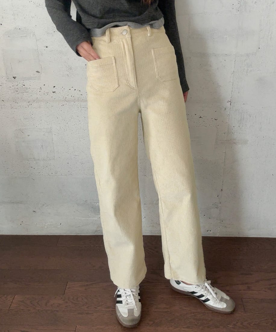 コーデュロイパンツ パンツ (白色・ホワイト系) の一覧 | マルイ
