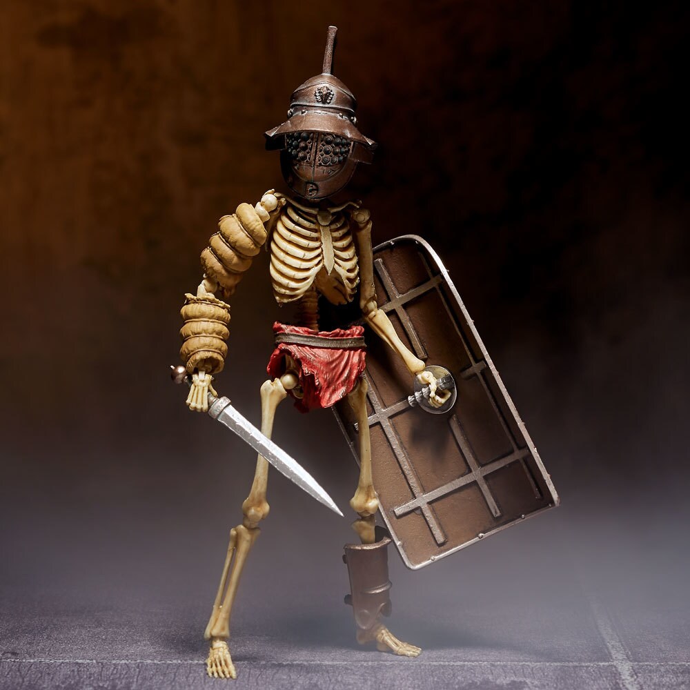 海洋堂 タケヤ式自在置物 魚兜闘士ムルミッロー&amp;追撃闘士セクートル フルカラー版 タケヤ式自在置物 KT-030 魚兜闘士ムルミッロー フルカラー版