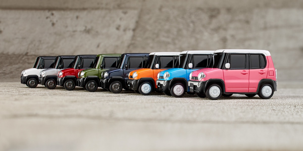 miniQ デフォルメ軽自動車コレクション ハスラー編 全8種（8個