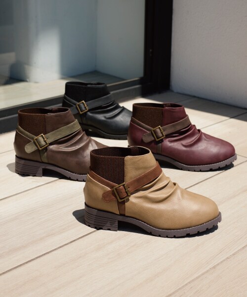 防水ベルト付バックゴアブーツKLZ232717 | マーレマーレ(maRe maRe