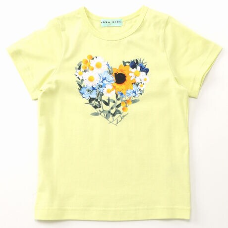 ハートフラワープリントTシャツ | ハッカキッズ&ベビー(hakka kids 