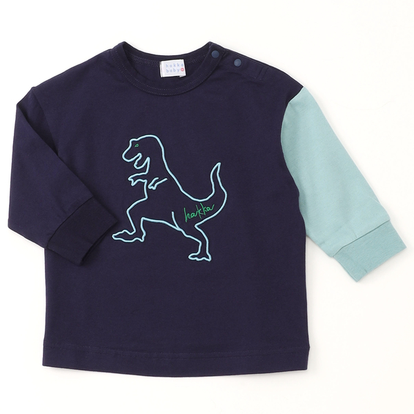 □ハッカキッズ HAKKA kids□100cm カットソー2点セット 長袖Tシャツ