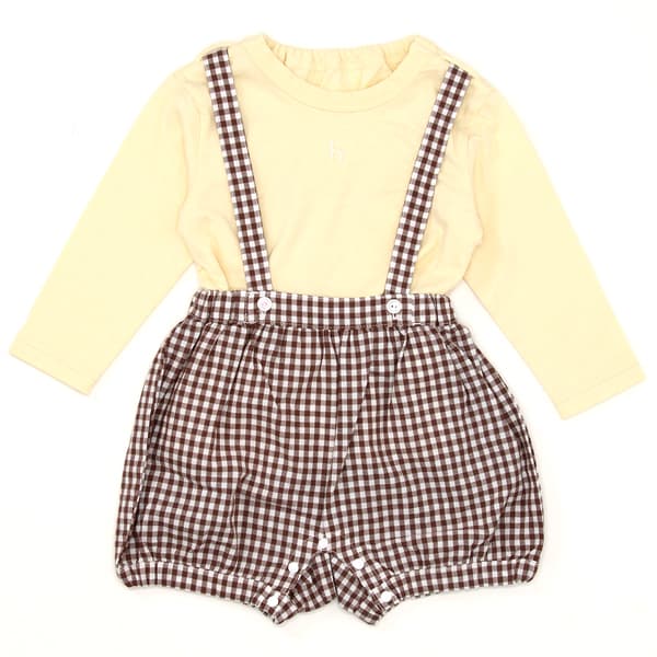 [�}���C]�m�x�r�[�n�T�X�y���_�[�t���p���cT�V���c�Z�b�g/�n�b�J�L�b�Y&�x�r�[�ihakka kids & baby�j �u���E��