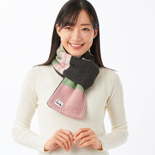 モズ(moz)のmoz ニット差し込みマフラー 785-0024