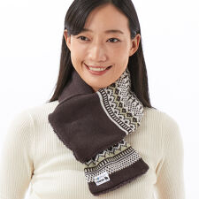 モズ(moz)のmoz ニット差し込みマフラー 765-0025