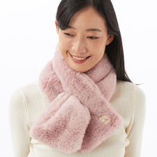 モズ(moz)のmoz ファー差し込みマフラー 765-0015