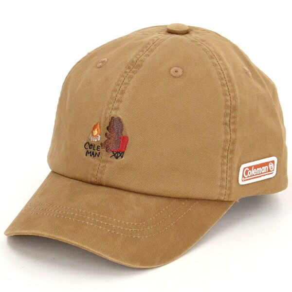 Coleman Kid's クマ刺しゅうウォッシュキャップ 341-0015 | コールマン