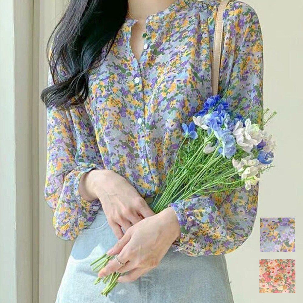 花柄シフォンブラウス | アミュレット(Amulet) | マルイウェブチャネル