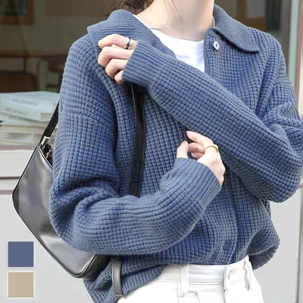 AmiParis グレー 長袖セーター 赤いリボン刺繍 Ami De Coeur セーター ヘザーグレー | AMI PARIS