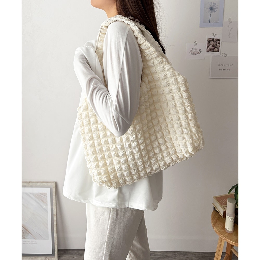 ユニセックス大容量オリジナル蝶々刺繍トートバッグ | アイモハ