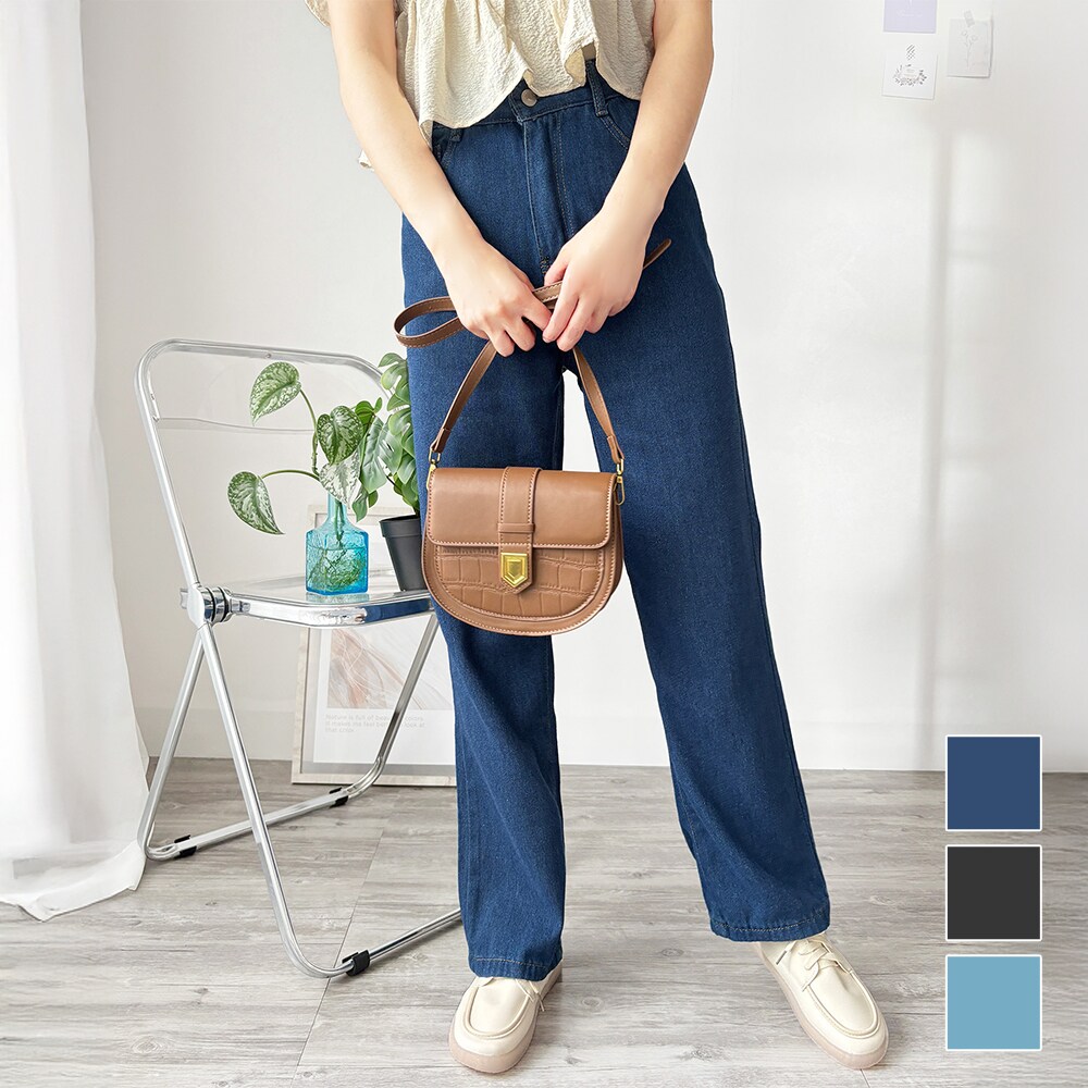 ストレートデニムパンツ デニム ストレート シンプル カジュアル デニム ストレート レディース パンツ の一覧 | マルイウェブ