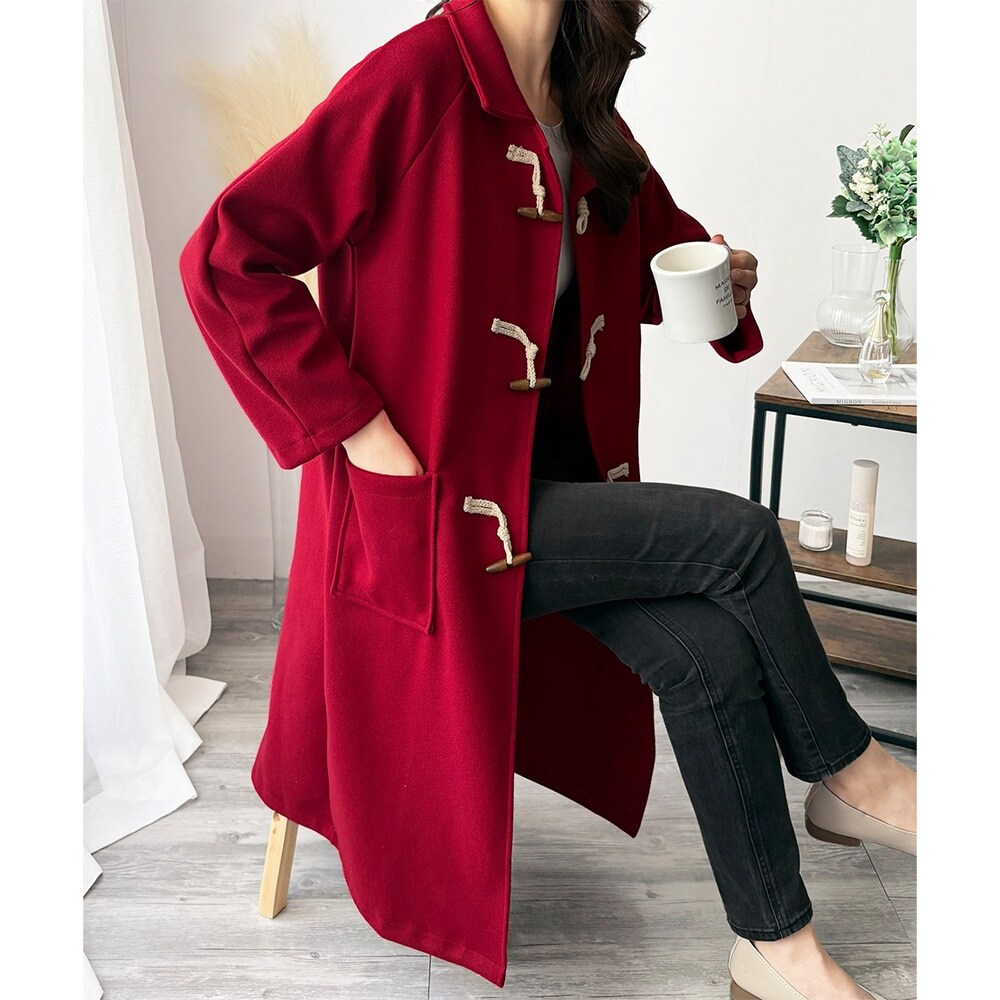 チェックステンカラーコート | ドゥ アルシーヴ(Doux archives