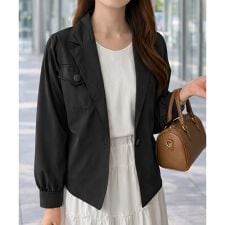 クラシカルショート丈ジャケット