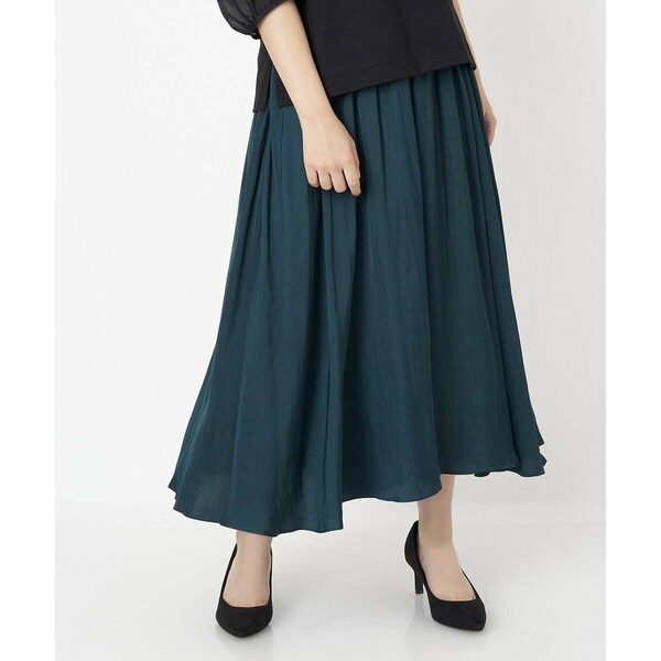 小さいサイズ】起毛サテンガウチョパンツ/洗える | MK ミッシェル