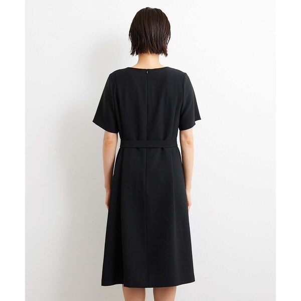 小さいサイズ]2WAY タックデザインベルト付きワンピース | ミッシェル