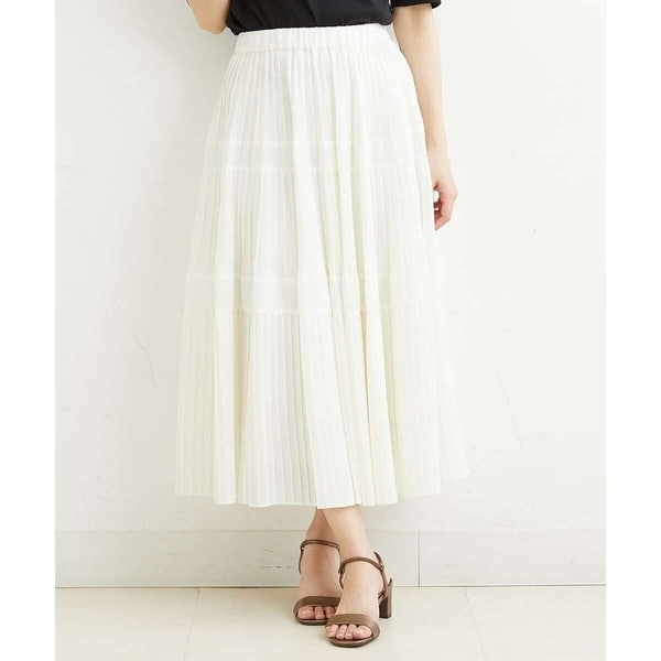 ジョルジュ・レッシュ（ES RECH）/ヴィンテージツイルプリーツスカート ヴィンテージツイルプリーツスカート | ジョルジュ・レッシュ(GEORGES