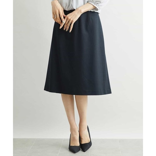 ミッシェルクラン（MICHEL ）/[小さいサイズ]トップサーモカルゼセミフレアスカート(定番スーツ/機能素材） 小さいサイズ]トップサーモカルゼセミフレアスカート(定番スーツ/機能