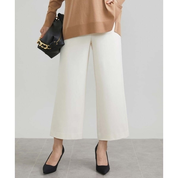 小さいサイズ]ストレッチテーパードパンツ(裏地なし) | ミッシェル