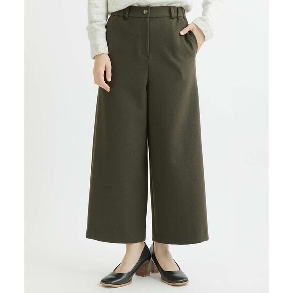 日本製]サテンラインワイドストレートパンツ | ジョルジュ・レッシュ