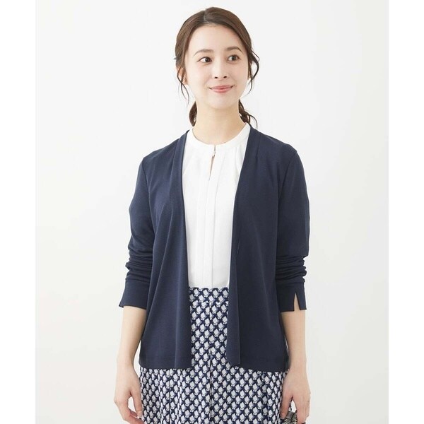 小さいサイズ】ショート丈カーディガン/接触冷感/洗える | MK
