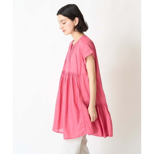 ジャンニ・ロ・ジュディチェ（GIANNI LO GIUDICE）/コットンボイルショート丈ブラウス コットンボイルショート丈ブラウス | ジャンニ・ロ・ジュディチェ