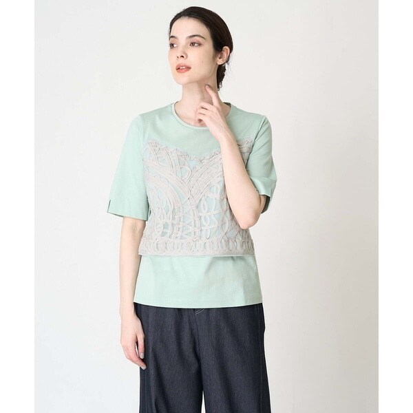 クリスチャンオジャール（christianaujard）/オーガニック刺繍デザインTシャツ オーガニック刺繍デザインTシャツ | クリスチャンオジャール