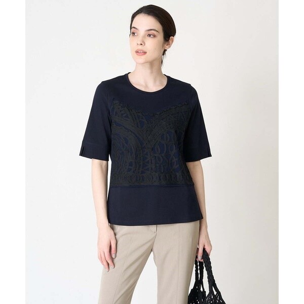 オーガニック刺繍デザインTシャツ | クリスチャンオジャール