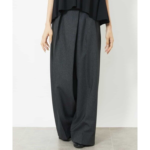 小さいサイズ]デニムライクラップパンツ | ミッシェルクラン(MICHEL