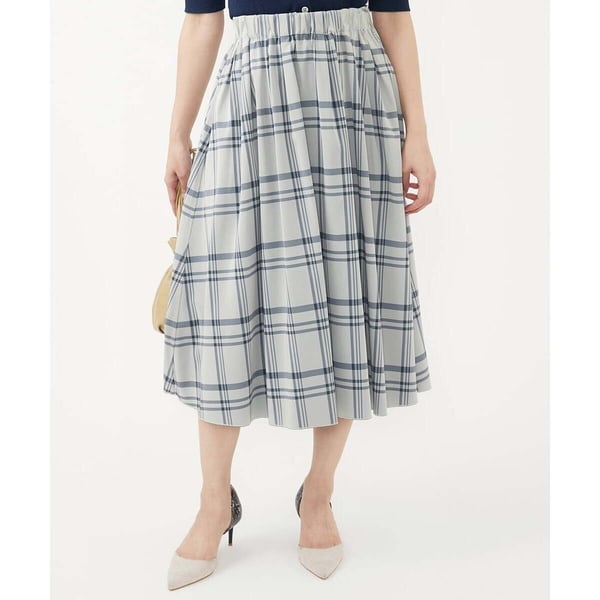 小さいサイズ】リバーシブルチェックスカート/2way仕様/洗える | MK