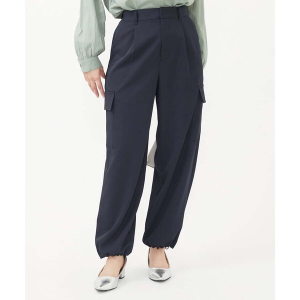 MK ミッシェルクラン（MK MICHEL  ）/【小さいサイズ】裾ドロスト2wayカーゴパンツ/洗える 小さいサイズ】裾ドロスト2wayカーゴパンツ/洗える | MK ミッシェル