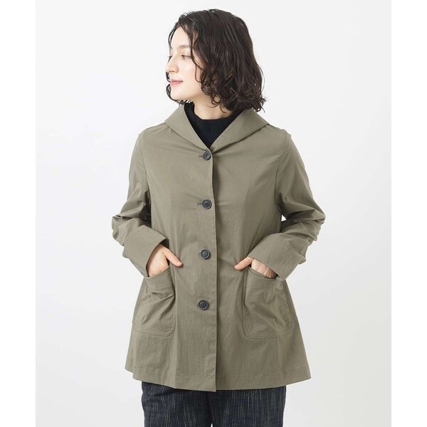 ナイロンストレッチフード付きコート | ジャンニ・ロ・ジュディチェ