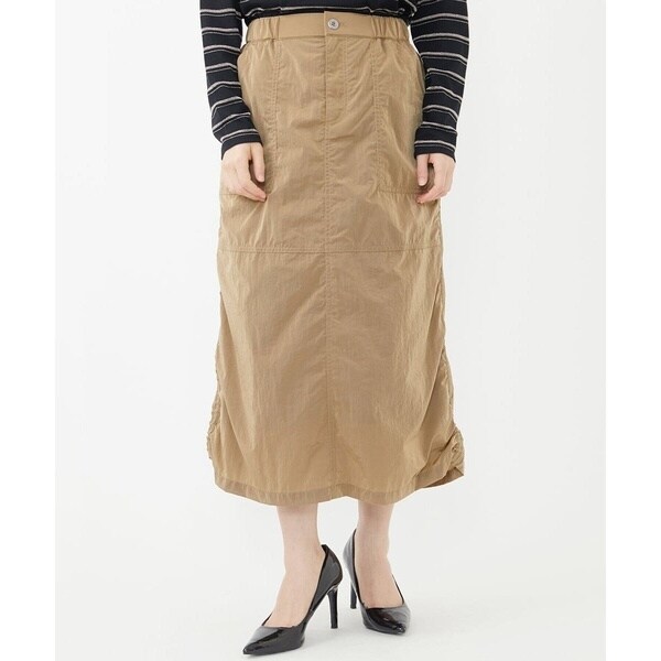 ジョルジュ・レッシュ（ES RECH）/[セットアップ対応]サイドギャザードロストスカート セットアップ対応]サイドギャザードロストスカート | ジョルジュ