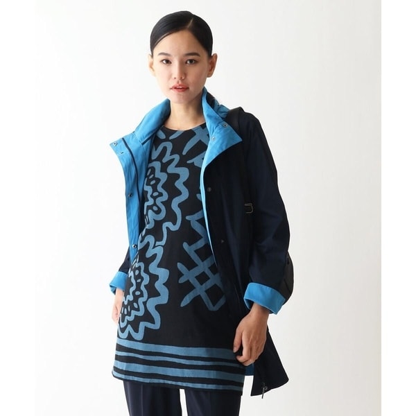 新品　ヒロコビス　フレアヘムシアーメッシュブルゾン　7号 ヒロコ ビス HIROKO BIS フレアヘムシアーメッシュブルゾン